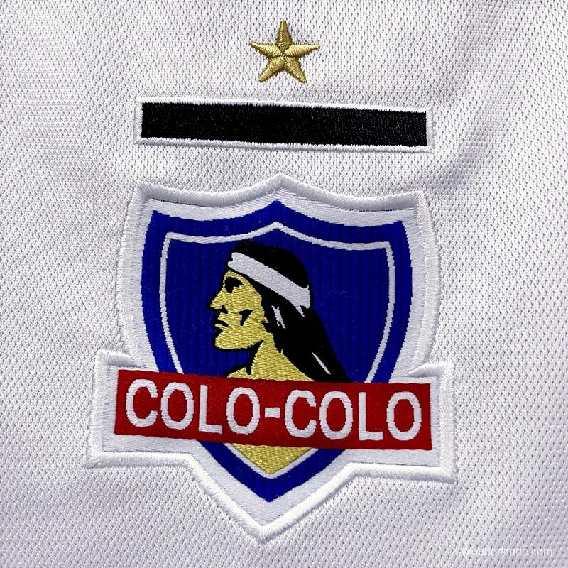 22/23 Colo Colo Home Long Sleeve  Soccer Jersey