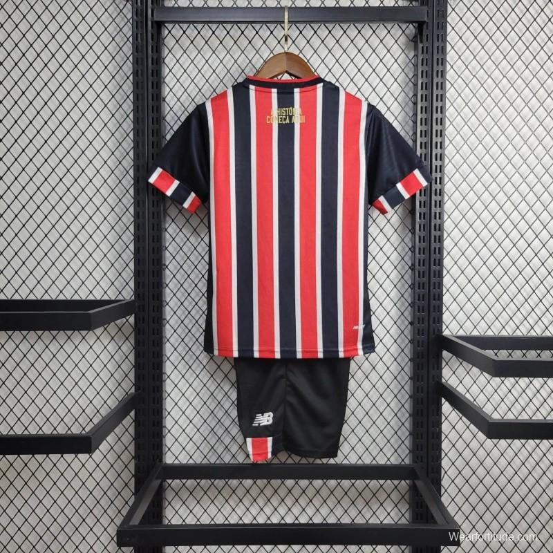 24/25 Kids Sao Paulo Away Jersey